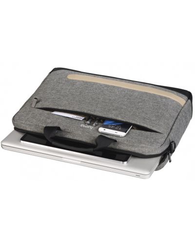 Чанта за лаптоп Hama - Terra, 15.6", сива - 5