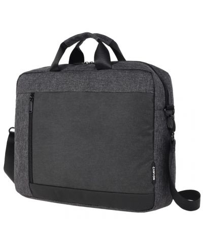 Чанта за лаптоп Canyon - B-5 Business, 15.6", сива - 2