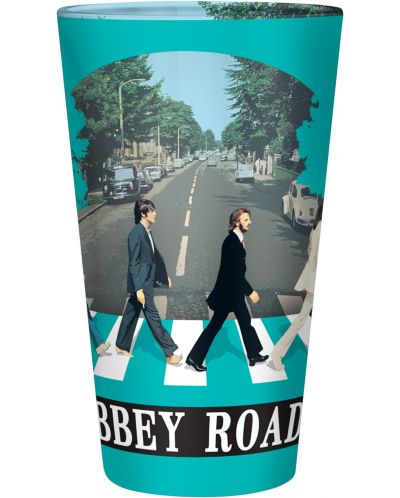 Чаша за вода GB eye Music: The Beatles - Abbey Road, 400 ml - 1