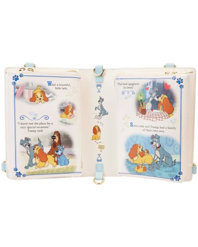 Чанта Loungefly Disney: Lady and The Tramp - Classic Book - 3