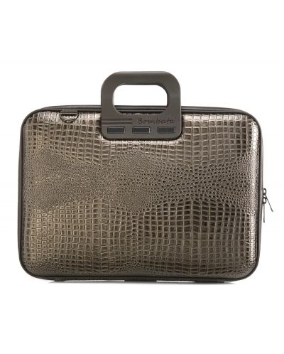 Чанта за лаптоп Bombata Shiny Cocco - 15,6", въглен - 1