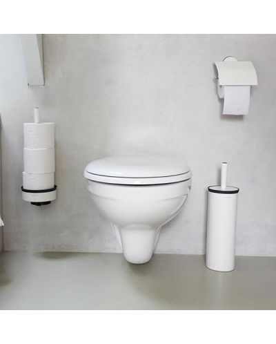 Четка за тоалетна Brabantiа - Profile, White - 2
