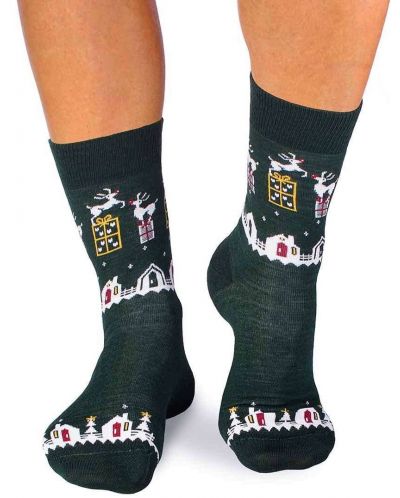 Чорапи Pirin Hill - Merino Presents, размер 39-42, зелени - 2