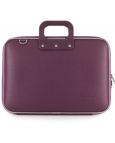 Чанта за лаптоп Bombata Classic  - 15,6", лилава - 1