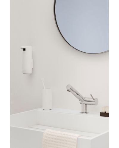 Четка за тоалетна за стенен монтаж Blomus - Modo, бяла - 3