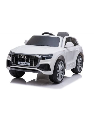 Детска акумулаторна кола Chipolino - AUDI Q8, бяла