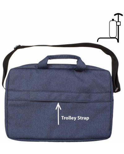 Чанта за лаптоп ACT - Metro, 15.6'', синя - 5