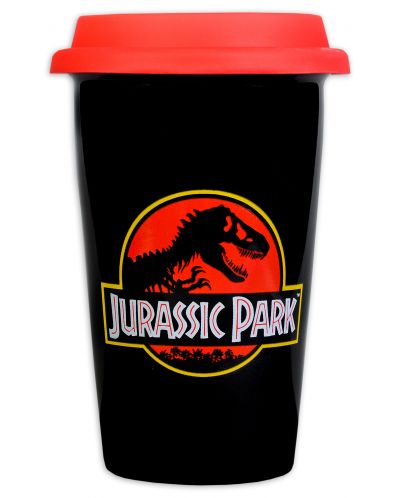 Чаша за път Pyramid Jurassic Park - Classic, 340 ml - 1