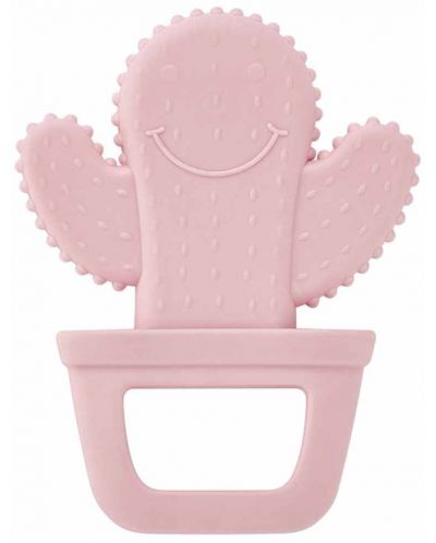 Чесалка за зъби BabyJem - Cactus, Pink - 1