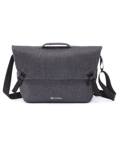 Чанта за лаптоп Odzu - Smart, 15.6'', сива - 1