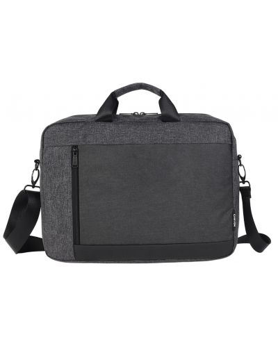 Чанта за лаптоп Canyon - B-5 Business, 15.6", сива - 1