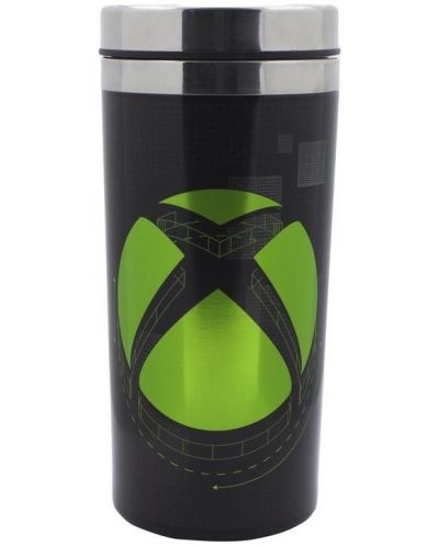 Чаша за път Paladone Games: XBOX - Green Logo - 1