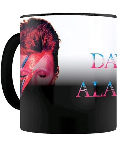 Чаша с термо ефект GB eye Music: David Bowie - Aladdin Sane - 2