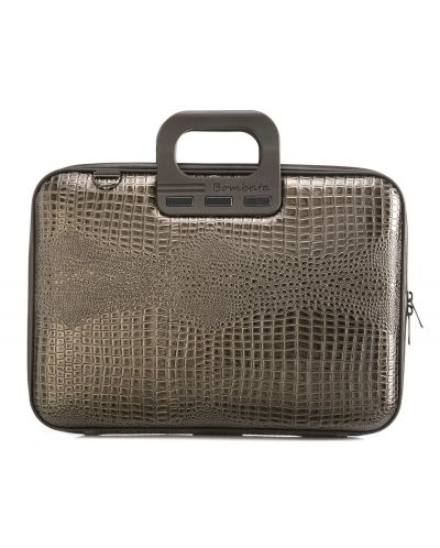 Чанта за лаптоп Bombata - Shiny Cocco, 13''-14'', Charcoal - 1