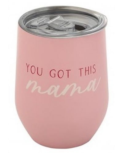 Чаша за мама Pearhead - You Got This Mama, 350 ml - 1