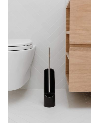 Четка за тоалетна Umbra - Touch, черна - 6