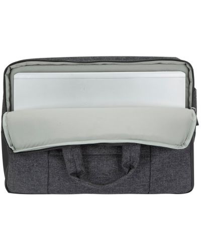 Чанта за лаптоп Rivacase - 15.6", сива - 10