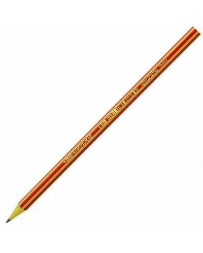 Чернографитен молив без гума BIC Evolution - Stripes, HB, асортимент - 1