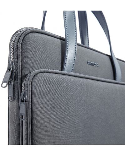 Чанта за лаптоп Tomtoc - Lady H21 A11D3G1, 14'', сива - 3