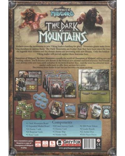 Разширение за Champions of Midgard - The Dark Mountains - 4