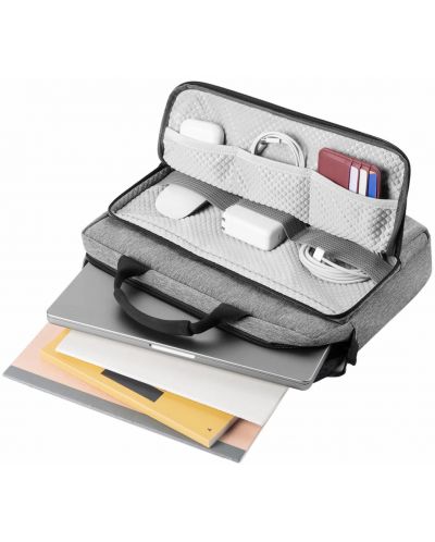 Чанта за лаптоп Tomtoc - Defender-A50 A43E1G3, 16'', сива - 4