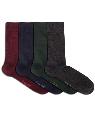 Чорапи Pirin Hill - Luxury BOX 4 Fine Merino, размер 43-46, многоцветни - 3