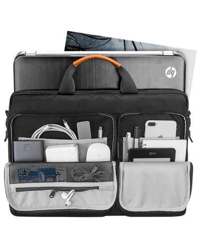 Чанта за лаптоп Tomtoc - Defender-A42 A42G1D1, 17'', черна - 5