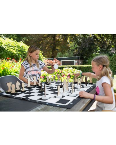 Гигантски дървен шах Buiten Speel Toys - 4