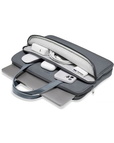 Чанта за лаптоп Tomtoc - Lady H21 A11D3G1, 14'', сива - 5