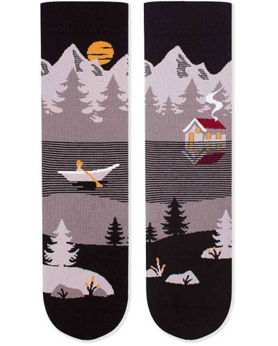 Чорапи Pirin Hill - Arty Socks Mountain, размер 43-46, сиви - 1