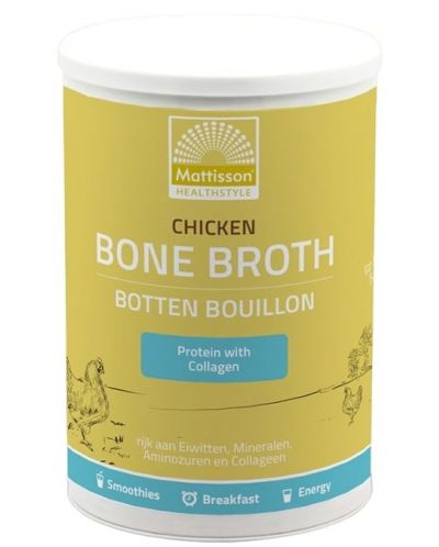 Chicken Bone Broth, 400 g, Mattisson Healthstyle - 1