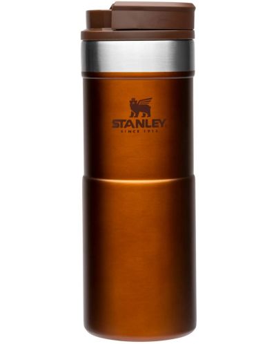 Чаша за път Stanley The NeverLeak - 0.35 L, оранжева - 1