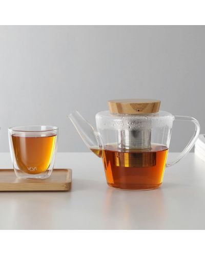 Чайник с инфузер Viva Scandinavia - Infusion, 1 L, с бамбуков капак - 8