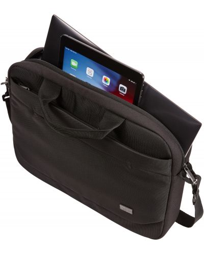 Чанта за лаптоп Case Logic - Advantage Laptop, 17", черна - 4