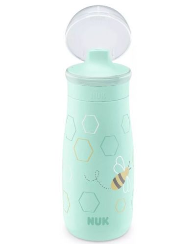 Чаша с твърд накрайник NUK - Mini-Mi, PP, 300 ml, пчела - 2