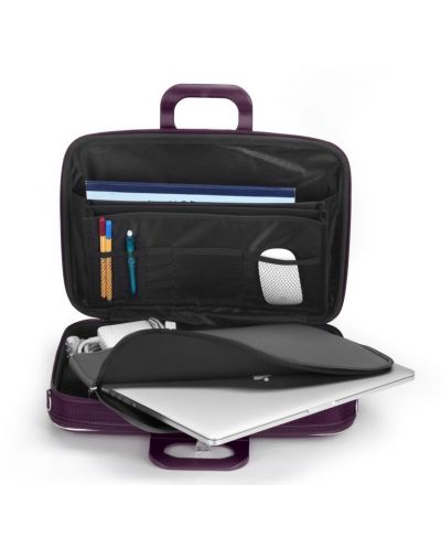 Чанта за лаптоп Bombata Business Classic - 15.6", кобалт - 4
