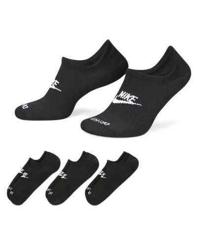 Чорапи Nike - Everyday Plus Cushioned, 3 чифта, черни - 1