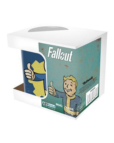 Чаша ABYstyle Games: Fallout - Vault Boy, синя - 3