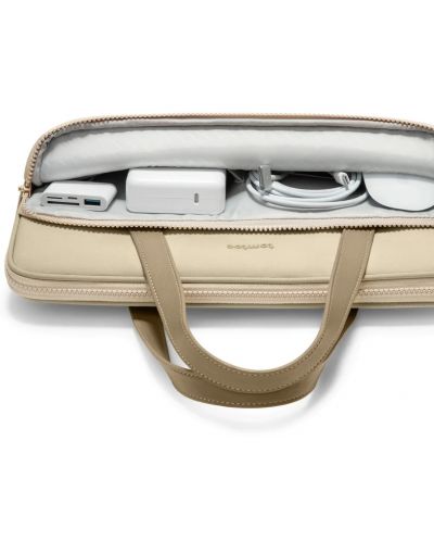Чанта за лаптоп Tomtoc - Lady H21 A11D3K1, 14'', бежова - 6