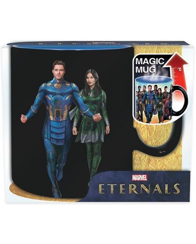 Чаша с термо ефект ABYstyle Marvel: Eternals - Eternals and Celestials - 4
