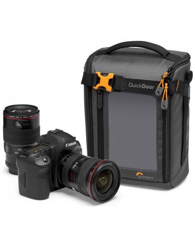 Чанта за фотоапарат Lowepro - GearUp Creator Box L II, сива - 3