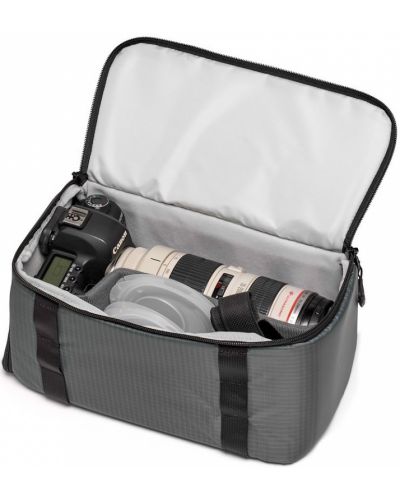 Чанта за фотоапарат Lowepro - GearUp PRO L II, сива - 7