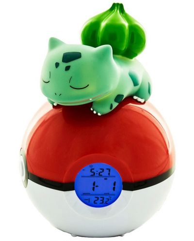 Часовник Teknofun Games: Pokemon - Bulbasaur Pokeball - 2
