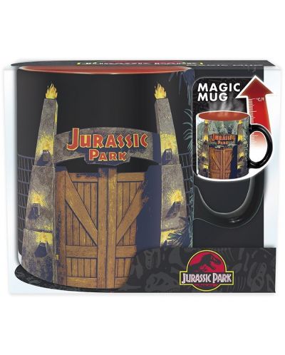 Чаша с термо ефект ABYstyle Movies: Jurassic Park - Gate - 4