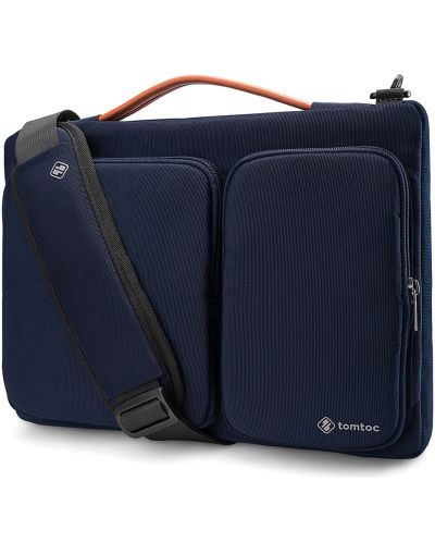 Чанта за лаптоп Tomtoc - Defender-A42 A42F2B1, 16'', синя - 7