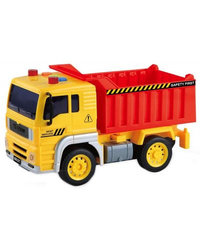 Детска играчка City Service - Строителен камион, със звук и светлини, асортимент - 2