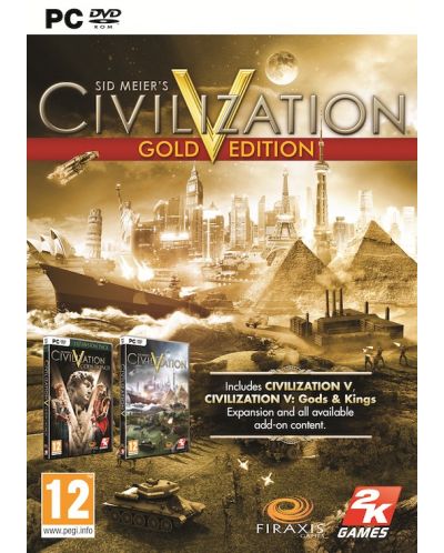 Civilization V Gold Edition (PC) - 1