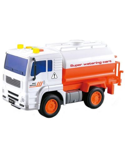 Детска играчка City Service - Камион, със звук и светлини, асортимент - 1