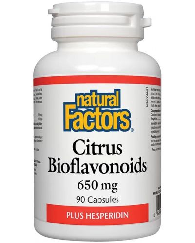 Citrus Bioflavonoids, 90 капсули, Natural Factors - 1