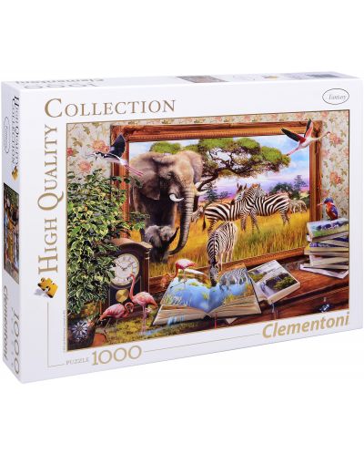 Пъзел Clementoni от 1000 части - Животът в саваната